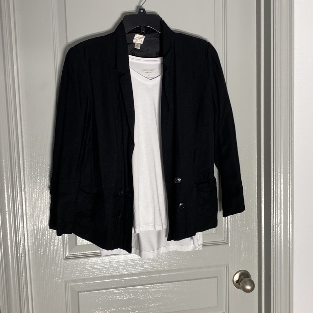 Black blazer size 10